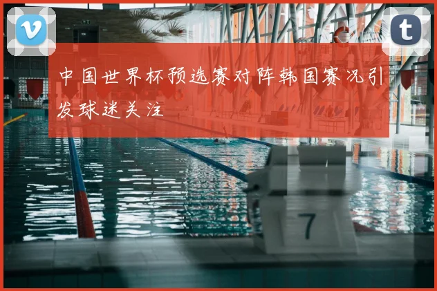 中国世界杯预选赛对阵韩国赛况引发球迷关注