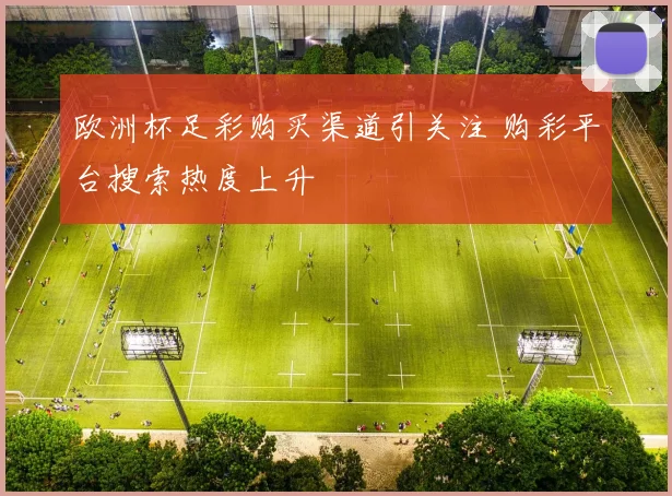 欧洲杯足彩购买渠道引关注 购彩平台搜索热度上升